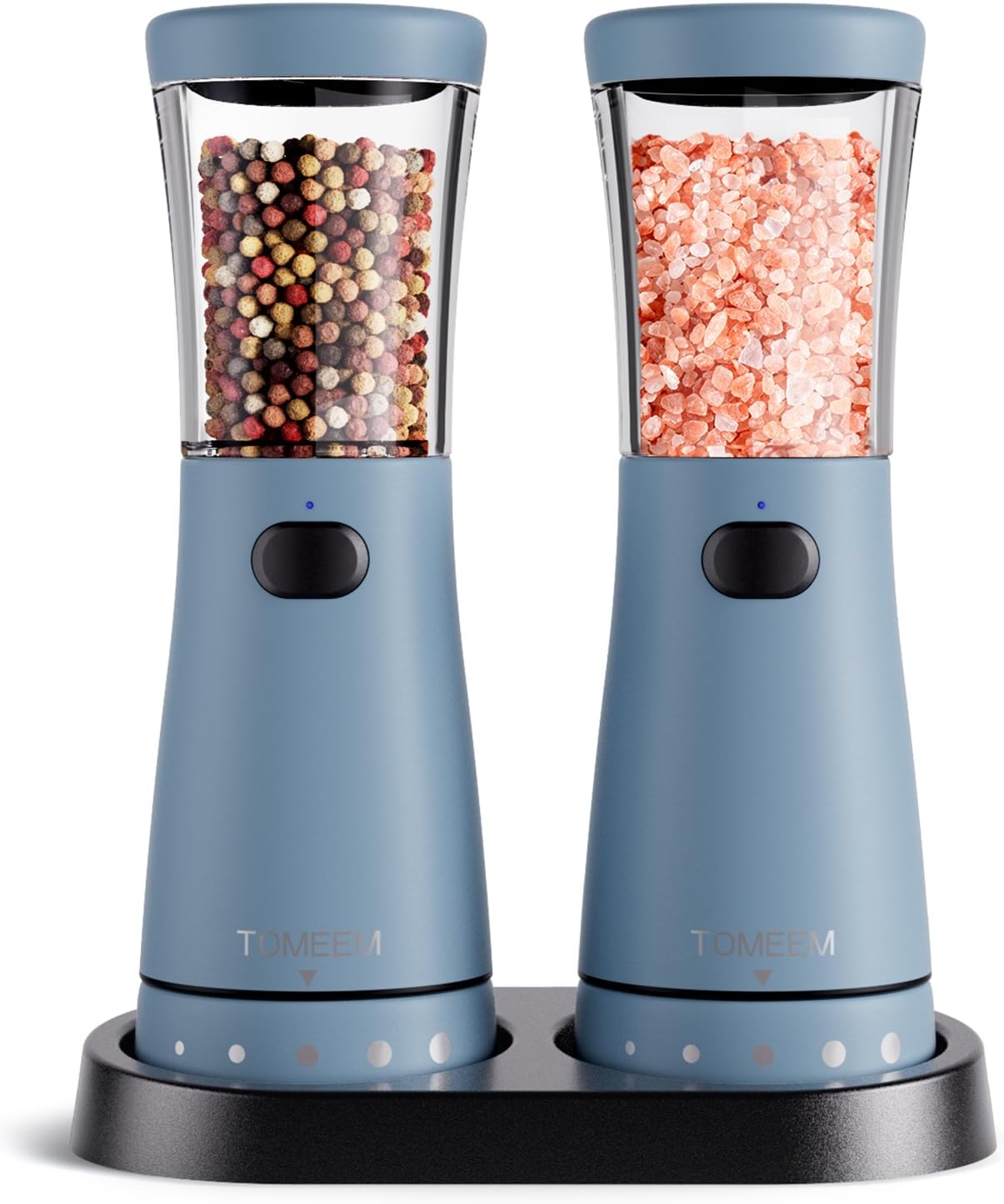 Electric Salt and Pepper Grinder Set
