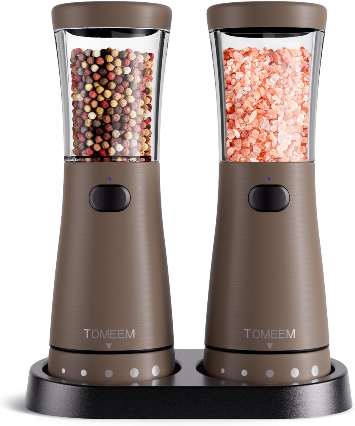 Electric Salt and Pepper Grinder Set