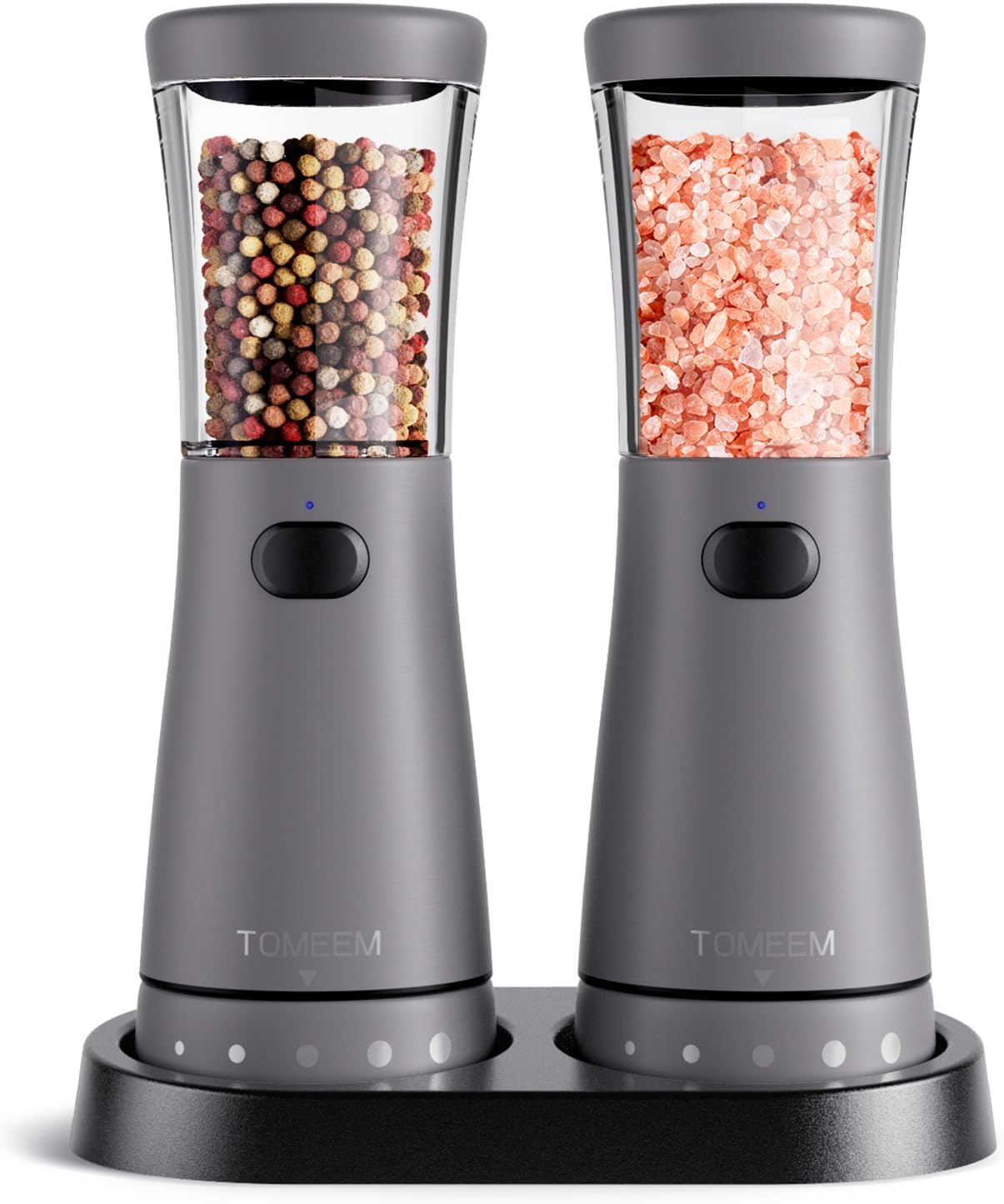 Electric Salt and Pepper Grinder Set