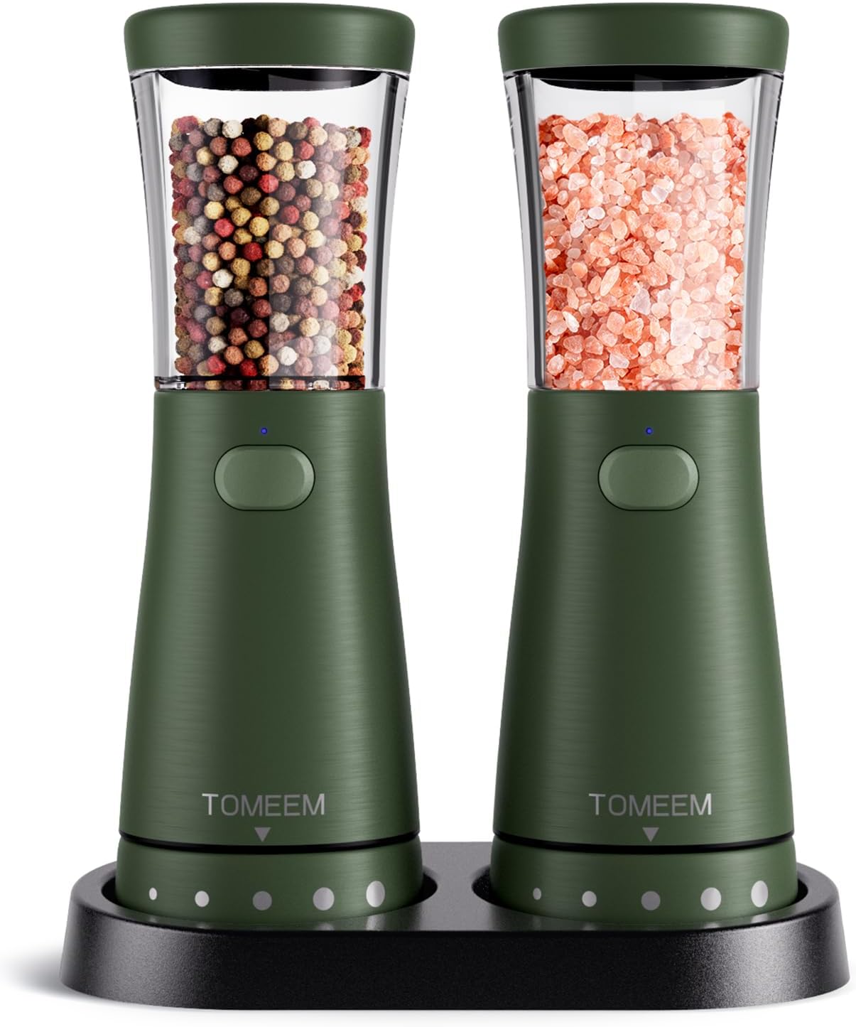 Electric Salt and Pepper Grinder Set