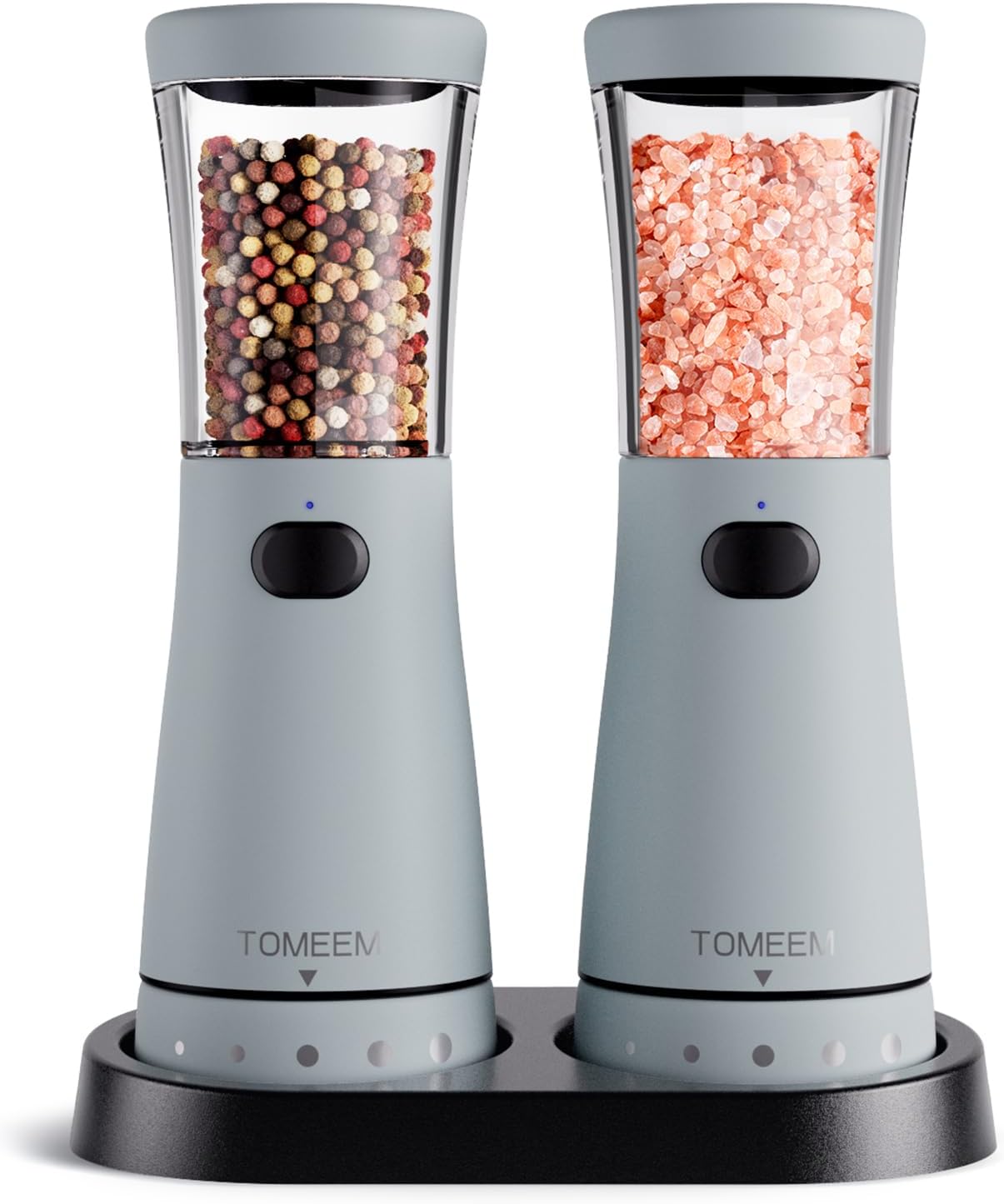 Electric Salt and Pepper Grinder Set