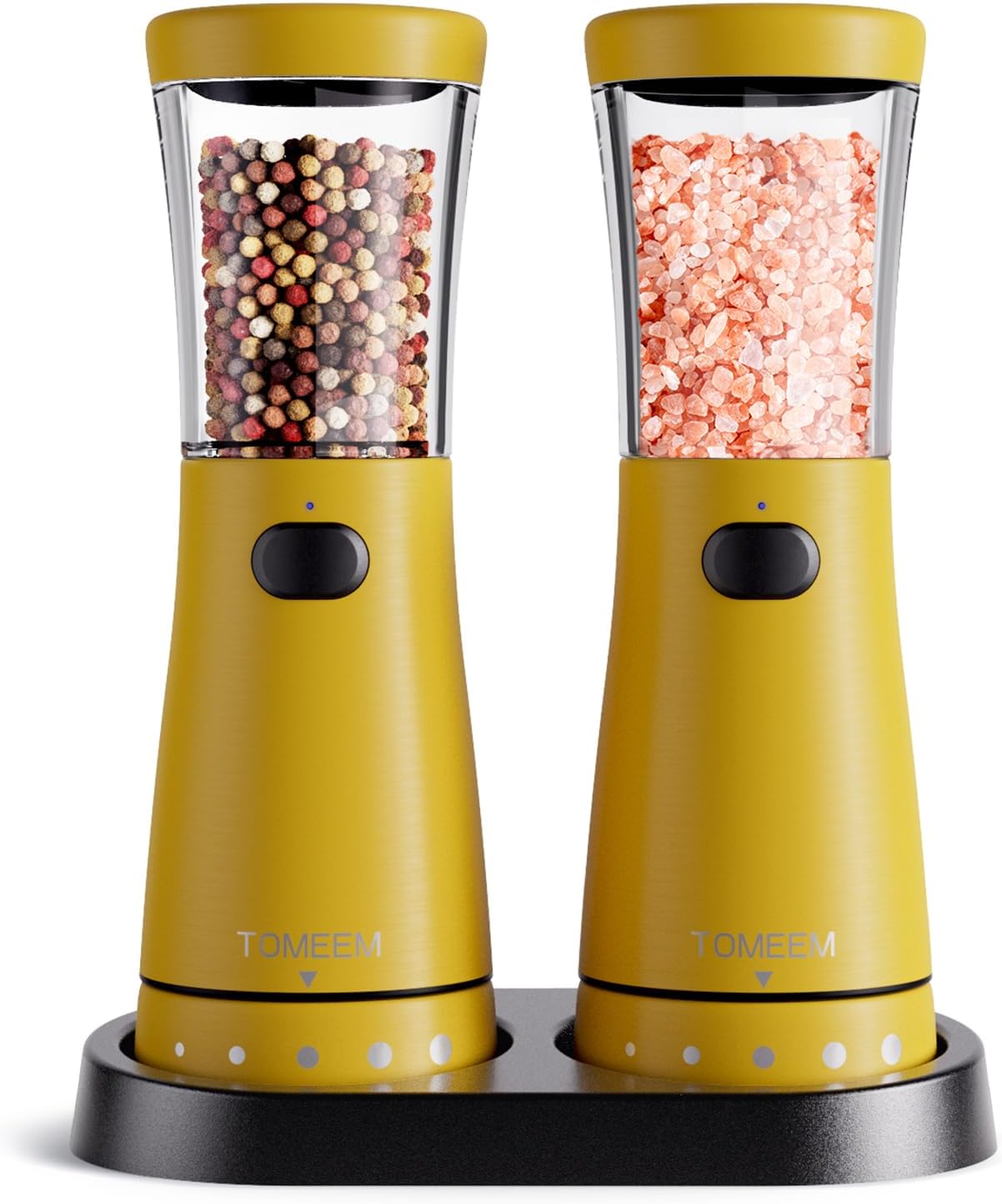 Electric Salt and Pepper Grinder Set