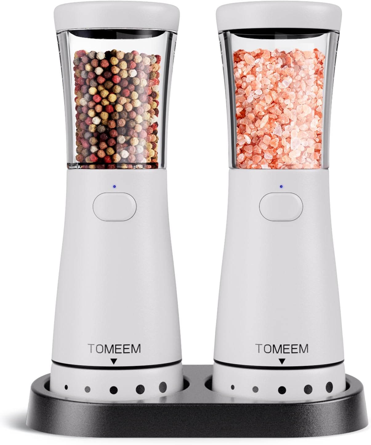 Electric Salt and Pepper Grinder Set