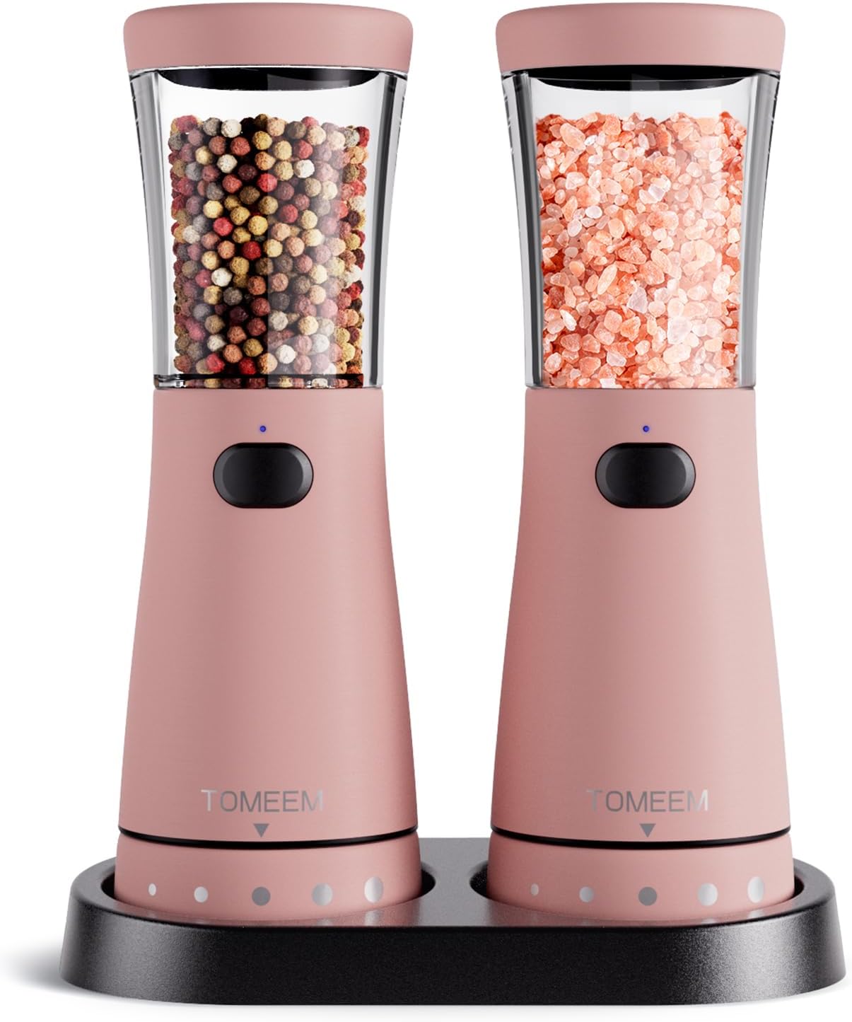 Electric Salt and Pepper Grinder Set