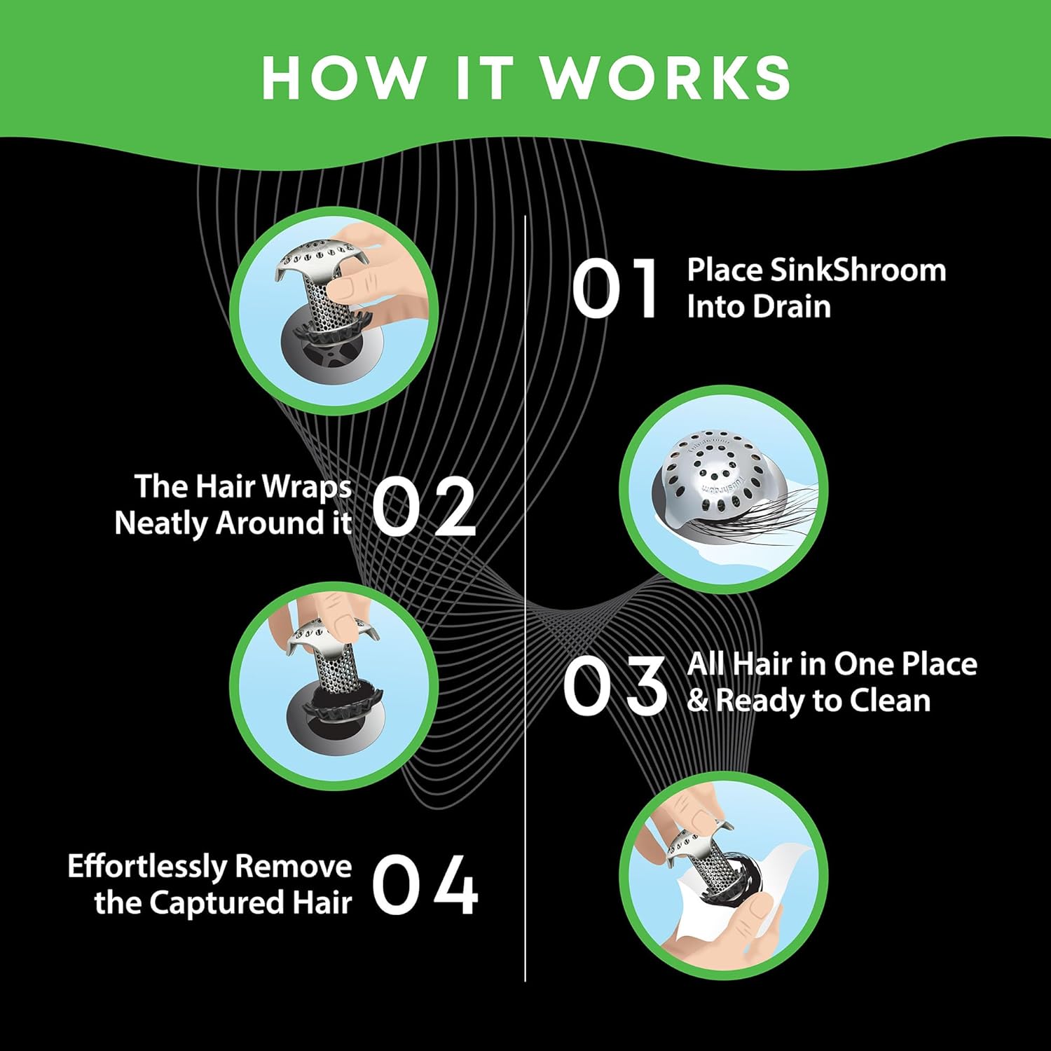 Ultra Revolutionary Bathroom Sink Drain Protector
