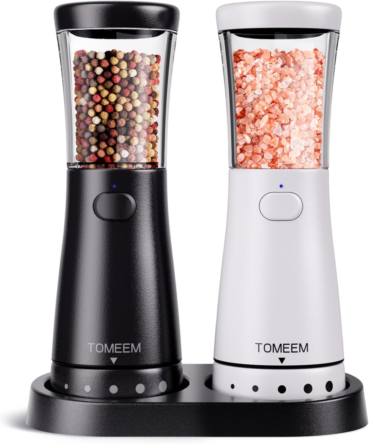 Electric Salt and Pepper Grinder Set