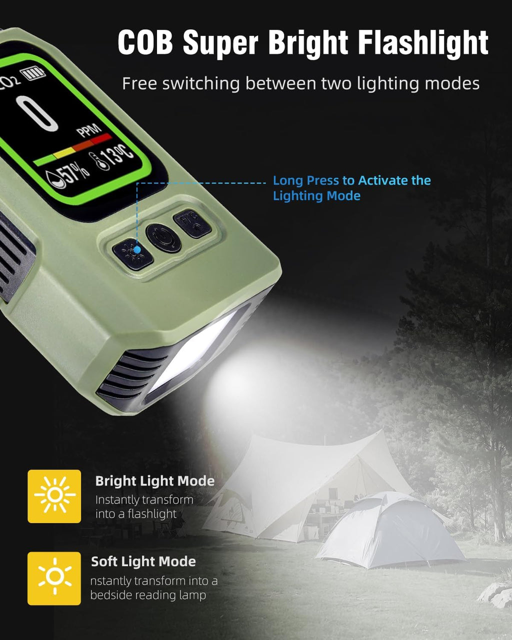 Portable Carbon Monoxide Detector