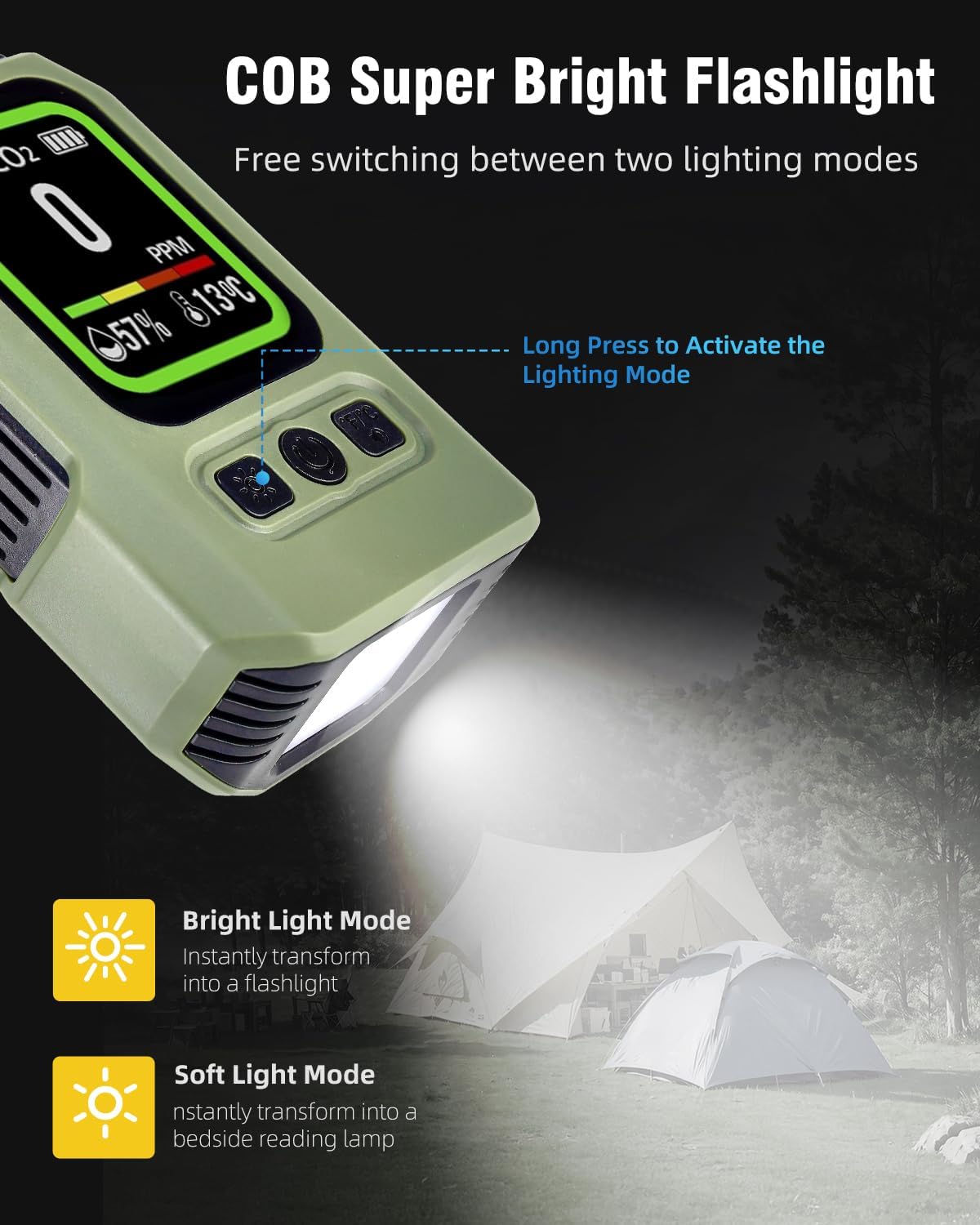 Portable Carbon Monoxide Detector