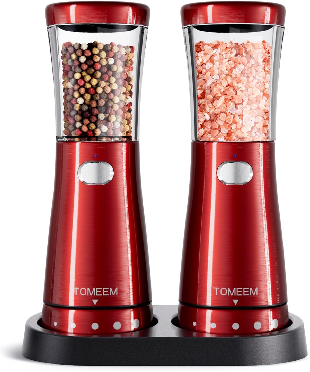 Electric Salt and Pepper Grinder Set