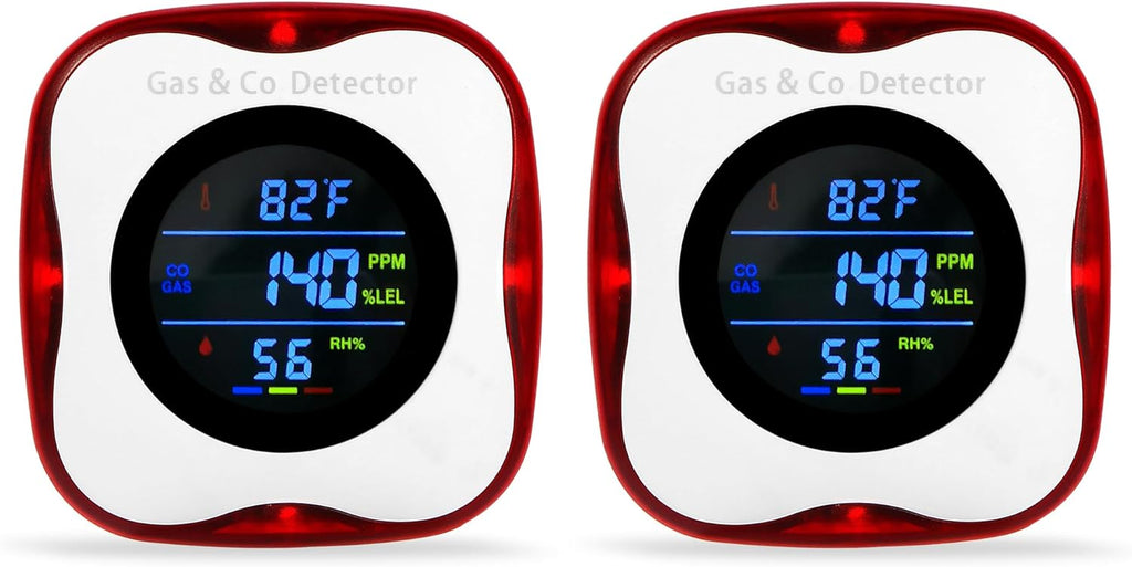 2 Packs Carbon-Monoxide-Detectors