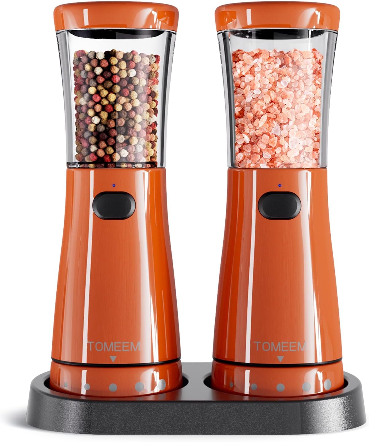Electric Salt and Pepper Grinder Set