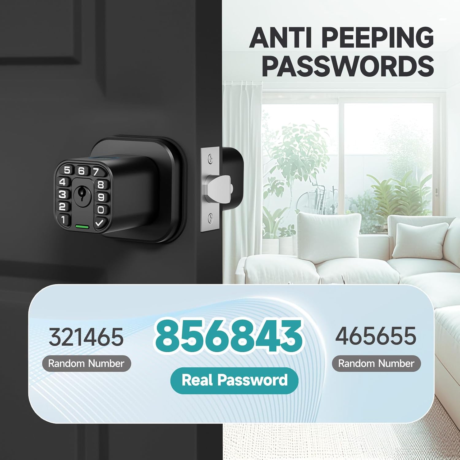 Fingerprint Door knob
