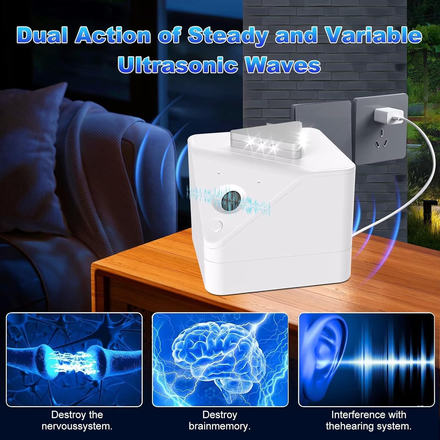 Ultrasonic Mice Repellent Plug