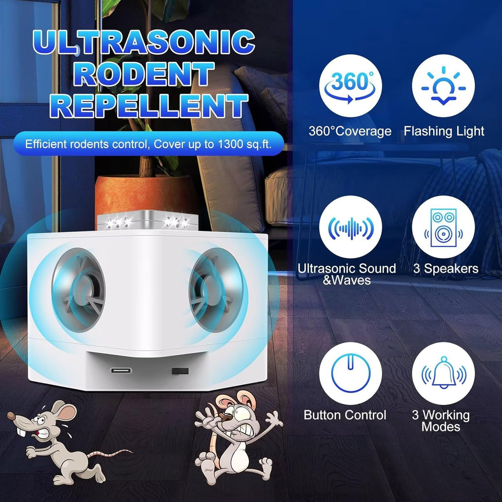 Ultrasonic Mice Repellent Plug