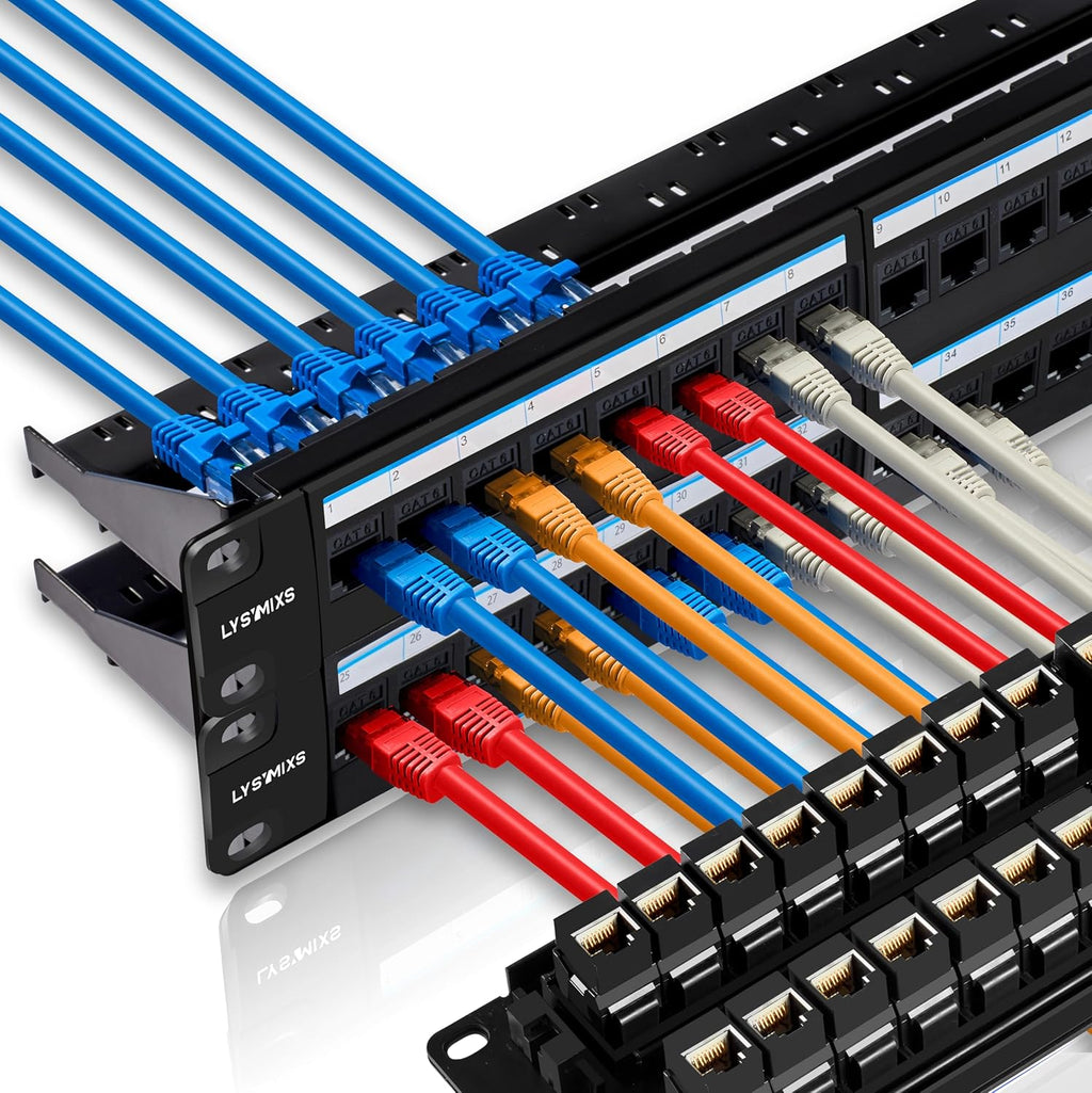 48 Port RJ45 Cat6 Patch Panel